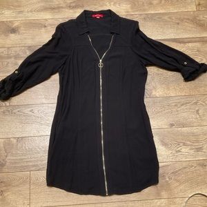 Guess zip up dress